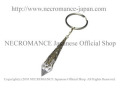 【ネクロマンス NECROMANCE】 ブラスドロップエンジェルティアーキーリング Brass Drop Angel Tear Keyring 天使 涙