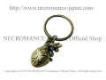 【ネクロマンス NECROMANCE】 タイニーハートキーリング Tiny Heart Keyring ＜ブラス/Brass＞ 心臓