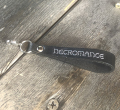 【チャリティー企画商品】【ネクロマンス NECROMANCE】ネクロマンス レザージッパープル NECROMANCE Leather Zipper Pull ＜シルバー/Silver/銀＞ 骸骨 革