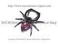 【ネクロマンス NECROMANCE】 スパイダー スマホリング ＜ピンク/Pink/桃色＞ Spider Phone Ring 蜘蛛