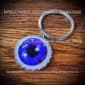 【数量限定】【ネクロマンス NECROMANCE】 義眼キーリング Eye Keyring ＜ブルー/Blue/青＞ 目玉