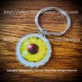 【数量限定】【ネクロマンス NECROMANCE】 義眼キーリング Eye Keyring ＜イエロー/Yellow/黄＞ 目玉