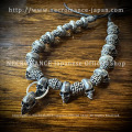 【ご予約受付中】【ネクロマンス NECROMANCE】 ＮＥＷスカルネックレス Skull Necklace ＜New Skull＞ 骸骨