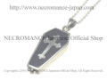 【ネクロマンス NECROMANCE】 シルバー棺桶クロスネックレス Silver Coffin Cross Necklace 棺桶 十字架 骸骨