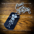 【ネクロマンス NECROMANCE】 ドッグタグネックレス<Necromanceロゴ> Necromance Logo Dog Tag Necklace 骸骨