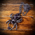 【ネクロマンス NECROMANCE】 ドロップブラックスパイダーネックレス Drop Black Spider Necklace ＜ブラック/Black/黒＞ 蜘蛛