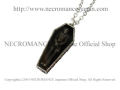 【ネクロマンス NECROMANCE】 ヴァンパイア棺桶ゴーストネックレス Vampire Coffin Ghost Necklace 吸血鬼 骸骨