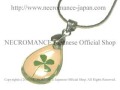 ティアークローバーネックレス Tear Four Leaf Clover Necklace  幸運　【NECROMANCE ネクロマンス】