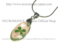 オーブクローバーネックレス Orb Four Leaf Clover Necklace 幸運　【NECROMANCE ネクロマンス】
