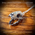 【ネクロマンス NECROMANCE】 シルバーバットスカルネックレス Silver Bat Skull Necklace 蝙蝠 コウモリ 頭蓋骨