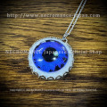 【ネクロマンス NECROMANCE】 義眼ネックレス Eye Necklace ＜ブルー/Blue/青＞ 目玉