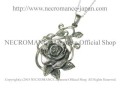 【ネクロマンス NECROMANCE】 シルバーローズヴァインネックレス Silver Rose Vine Necklace 薔薇 蔓