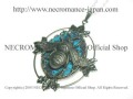 【ネクロマンス NECROMANCE】 シルバーBee&モルフォウィングネックレス Silver Bee & Morpho Butterfly Wing Necklace 蜂 蝶々