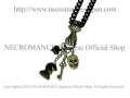 【ネクロマンス NECROMANCE】 ロテリア ネグラ ネックレス Loteria Negra Necklace 骸骨 スカル 鍵 ハート チェス