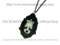 【ネクロマンス NECROMANCE】 リブケージスケルトン カメオネックレス Rib Cage Skeleton Cameo Necklace 骸骨 スカル 肋骨
