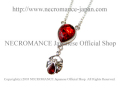 【ネクロマンス NECROMANCE】 ドロップシンボリックスパイダーネックレス Drop Symbolic Spider Necklace 蜘蛛