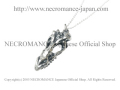 【ネクロマンス NECROMANCE】 リアルシルバードラゴンスカルネックレス Real Silver Dragon Skull Necklace 骸骨 頭蓋骨 龍