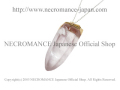 【ネクロマンス NECROMANCE】 クリスタルソードドロップネックレス Crystal Sword Drop Necklace 水晶 剣 魔除け