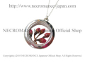 【ネクロマンス NECROMANCE】【数量限定】リアルローズインネックレス ＜サークル/円形/Circle＞ 薔薇