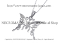 【ネクロマンス NECROMANCE】 シルバートライバルバタフライネックレス Silver Tribal Butterfly Necklace 蝶々 シルバー