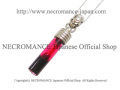【ネクロマンス NECROMANCE】 ヴァイアルブラッドヴァンパイアネックレス Vial Blood Vampire Necklace＜チャンキースカル/Chunky skull＞吸血鬼
