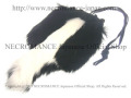【ネクロマンス NECROMANCE】【数量限定】ラビットファー スカンク ポーチ Rabbit Fur Skunk Pouch うさぎ 兎 毛皮 袋