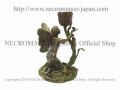 【ネクロマンス NECROMANCE】 チューリップバタフライフェアリーキャンドルホルダー Tulip Butterfly Fairy Candle Holder 妖精 蝶々