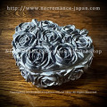 【ネクロマンス NECROMANCE】 デザートローズハートボックス ＜デザートローズ/Desert Rose/砂漠の薔薇＞ Desert Rose Heart Box 砂漠の薔薇 バラ 薔薇 小物入れ