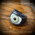 【数量限定 ご予約受付中】【ネクロマンス NECROMANCE】 レザー義眼リング Leather Eye Ring ＜グリーン/Green/緑＞ 目玉 革
