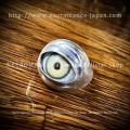 【ネクロマンス NECROMANCE】 シルバー義眼リング Silver Glass Eye Ring ＜グリーン/Green/緑＞ 目玉
