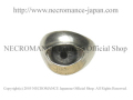 【ネクロマンス NECROMANCE】 シルバー義眼リング Silver Glass Eye Ring ＜ブルー/Blue/青＞ 目玉