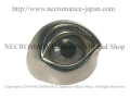 【ご予約受付中】【ネクロマンス NECROMANCE】【数量限定】シルバーNEW義眼リング Silver New Eye Ring ＜グレー/Gray＞ 目玉