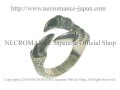 【ネクロマンス NECROMANCE】 シルバードラゴンタロンリング Silver Dragon Talon Ring 龍の爪
