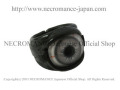 【数量限定 ご予約受付中】【ネクロマンス NECROMANCE】 レザー義眼リング Leather Eye Ring ＜グレー/Gray/灰色＞ 目玉 革
