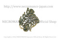【ネクロマンス NECROMANCE】 シルバーピーコックフェザーリング Silver peacock feather Ring 孔雀 羽 指輪