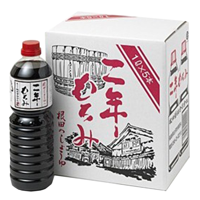 二年もろみ醤油1L