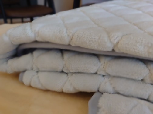 スーパーバーミンアクリルマイヤー敷きパッド ブラウン FIT LABO】 綿マイヤー敷パッド 100×205cm グレー FL18