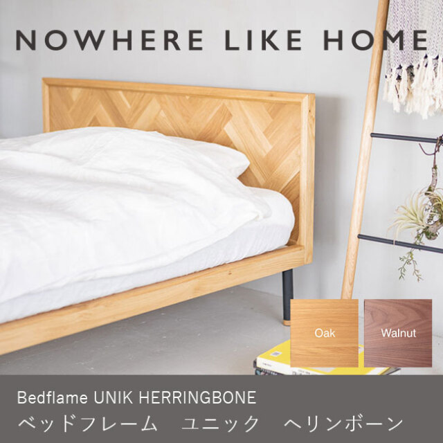 NOWHERE LIKE HOME 北欧デザインベッドフレーム「ユニック
