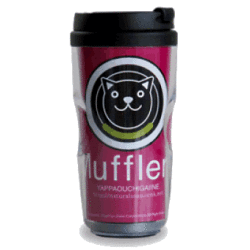 タンブラー　猫モチーフ　ピンク