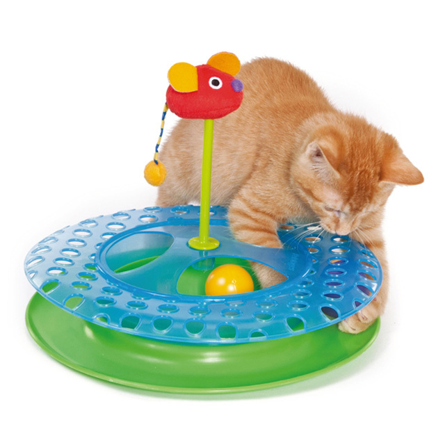 猫のおもちゃ ペットステージ チーズ・チェイス｜ネコのペット
