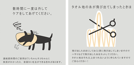 エリザベスカラー説明2