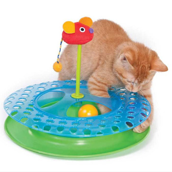 猫のおもちゃ ペットステージ チーズ・チェイス｜ネコのペット