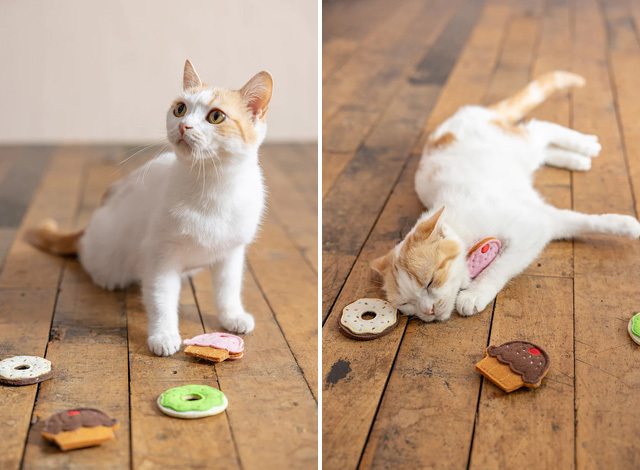 キャットニップ入り フェルトおもちゃ｜猫用品専門店nekomono（ねこもの）