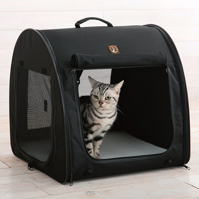 猫ハウスになるポータブルケージ｜猫用品通販nekomono（ねこもの）