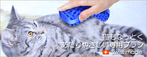 猫専用ラバーブラシ