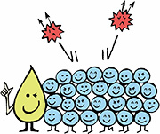 フルボ酸が抗菌