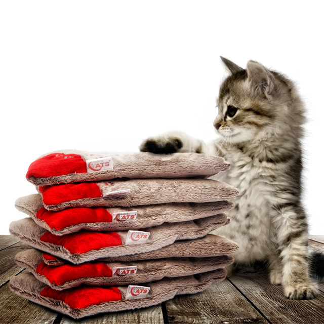 猫のリラックス枕