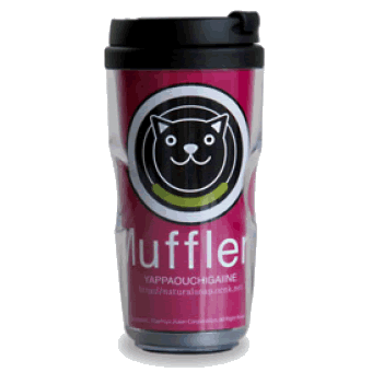 タンブラー　猫モチーフ　ピンク