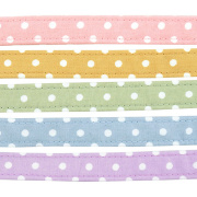 猫の可愛い首輪　ドット