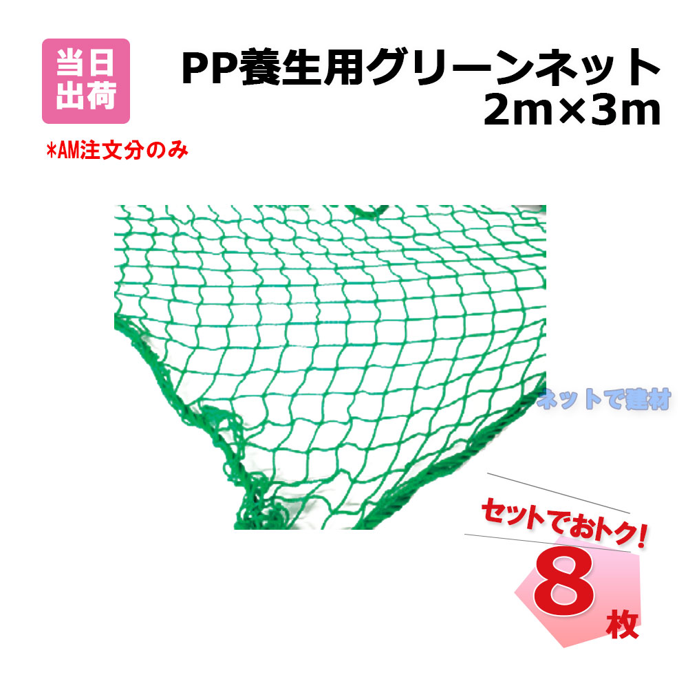 PP養生用グリーンネット2ｍ×3ｍ